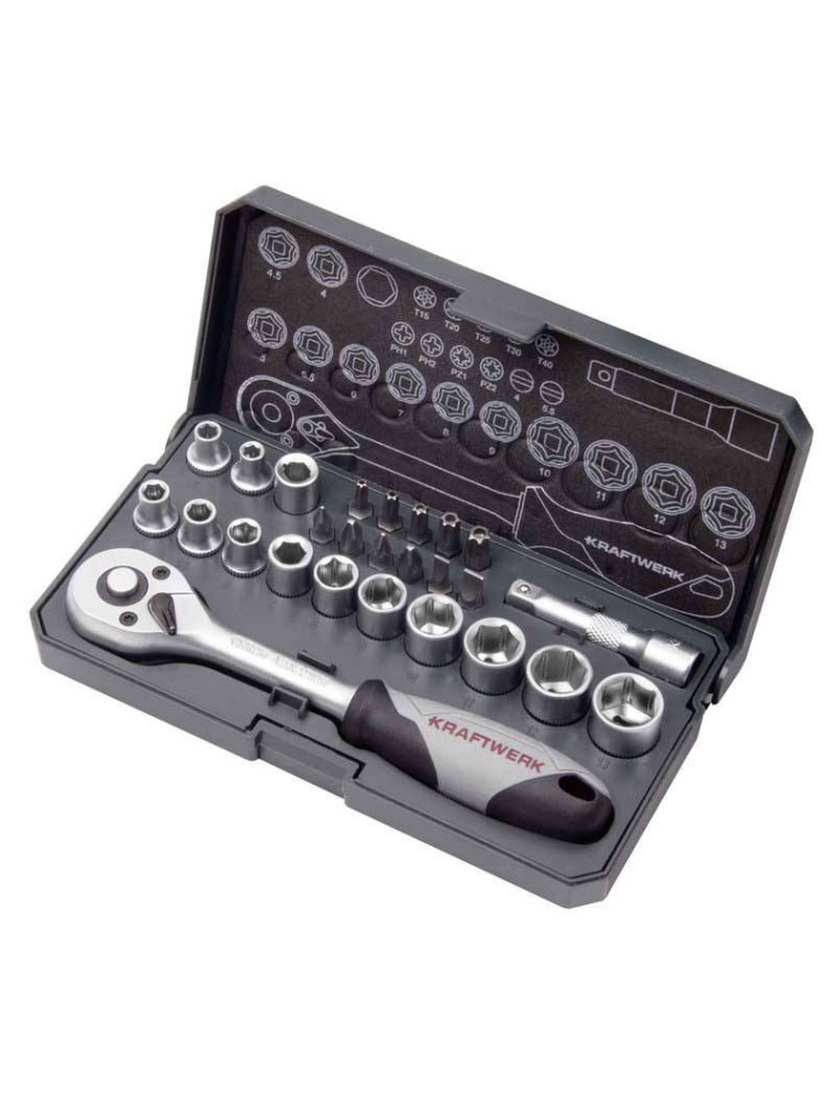 ZESTAW KLUCZY NASADOWYCH Basic 1/4" 26-CZĘŚCIOWY ZESTAW KLUCZY NASADOWYCH Basic 1/4" 26-CZĘŚCIOWY