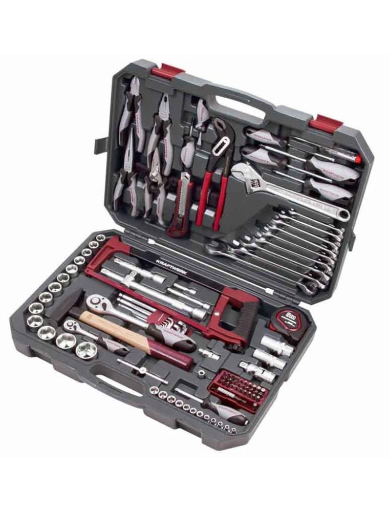 ZESTAW NARZĘDZIOWY Basic 1/4"+1/2" 115-CZĘŚCIOWY ZESTAW NARZĘDZIOWY Basic 1/4"+1/2" 115-CZĘŚCIOWY