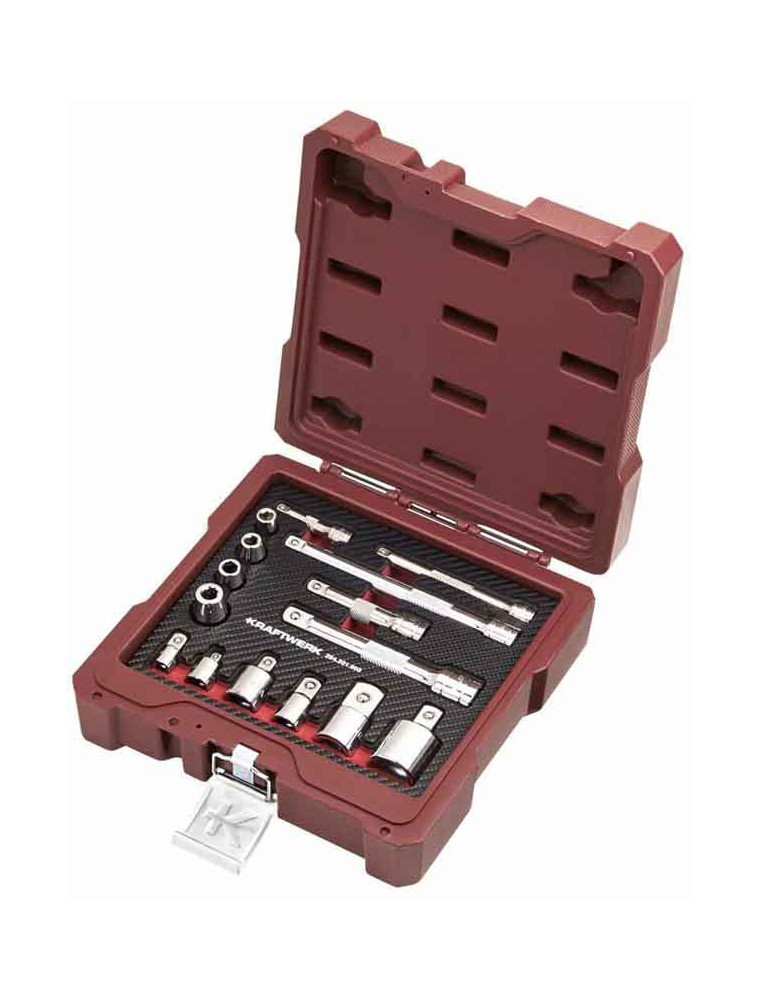 ZESTAW ADAPTERÓW I PRZEDŁUŻEK 1/4"+3/8"+1/2" (15) ZESTAW ADAPTERÓW I PRZEDŁUŻEK 1/4"+3/8"+1/2" (15)