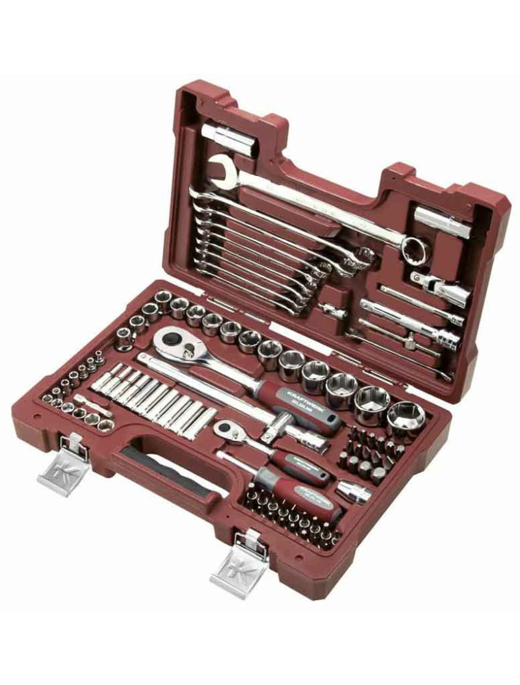 ZESTAW KLUCZY NASADOWYCH 1/4"+1/2" 93-CZĘŚCIOWY ZESTAW KLUCZY NASADOWYCH 1/4"+1/2" 93-CZĘŚCIOWY