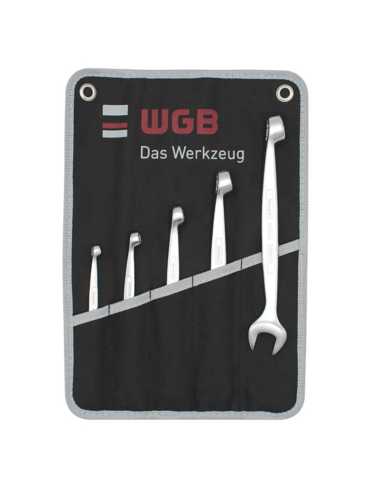 ZESTAW KLUCZY HOT!FORCE 8-19 (5) w etui /WGB/ ZESTAW KLUCZY HOT!FORCE 8-19 (5) w etui /WGB/