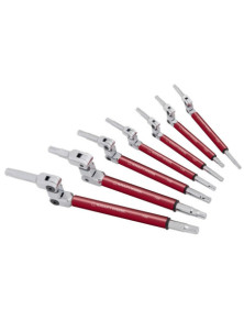 ZESTAW 9 KLUCZY TORX Z PRZEGUBEM TX20-TX50